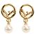 Orecchini Fendi Gold Stud Earrings 8AH432 F D'oro