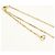 Collana Christian Dior Claire D Lune Gold D'oro - vista 5