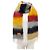 Stola multicolore in lana mohair Loewe - vista 2