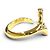Tiffany & Co Tiffany Elsa Peretti Open Heart Ring Golden - Ansicht 4