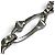 Collar Gucci Chiodo AG925 de Cadenas Entrelazadas Plata - vista 3