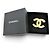 Chanel F24V Gold Coco Mark Brosche mit Kunstperlen Golden - Ansicht 2