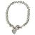 Collana girocollo Tiffany & Co. in argento 925 con ciondolo a cuore e chiusura T - vista 4
