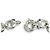 Tiffany & Co Collana Tiffany Vintage Triple Round Link Argento - vista 5