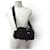 Prada 1BD394 Explorer Medium Shoulder Bag Nero D'oro - vista 3