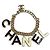 Bracciale con ciondoli dorato Chanel D'oro