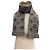Stola Louis Vuitton Logomania Monogram in lana e seta - vista 2