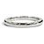 Tiffany & Co. Ehering aus Platin 950 Silber - Ansicht 2