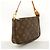 Borsa Louis Vuitton Monogram Pochette Accessoires Marrone - vista 2