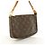 Louis Vuitton Monogram Pochette Accessoires M51980 Marrone - vista 2