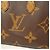 Borsa Tote Louis Vuitton Monogram Reverse OnTheGo MM Marrone - vista 9