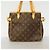 Borsa Louis Vuitton Monogram Batignolles Marrone - vista 10