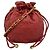 Bolso de hombro Chanel Matelassé con cadena Roja