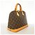 Borsa Louis Vuitton Alma Monogram Marrone - vista 2