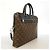 Borsa Briefcase Louis Vuitton Monogram Macassar Marrone Nero - vista 2