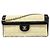 Borsa a tracolla con catena Chanel Chocolate Bar Nero Bianco