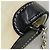 Borsa a tracolla con catena Chanel Chocolate Bar Nero Bianco - vista 11