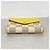 Cartera Louis Vuitton Tri-fold en Damier Azur Blanco - vista 2