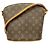 Borsa a tracolla Louis Vuitton Monogram Druot Marrone
