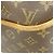 Borsa Louis Vuitton Monogram Deauville Marrone - vista 11