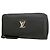 Portafoglio Lungo Louis Vuitton Zippy Lockme M62622 Noir Nero