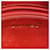 Borsa a tracolla Chanel in pelle rossa Rosso - vista 5