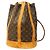 Borsa a tracolla Louis Vuitton Monogram Randonee PM Marrone