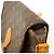 Borsa a tracolla Louis Vuitton Monogram Saint Cloud GM Marrone - vista 8