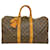 Louis Vuitton Boston Monogram Keepall 45 Marrone
