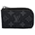 Louis Vuitton Monogram Eclipse Coin Case Black