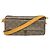 Borsa a tracolla Louis Vuitton Monogram Vivacite MM Marrone