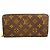 Louis Vuitton Monogram Zippy Wallet Rot
