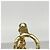 Louis Vuitton Monogram Bijou Sac Chaine Blooming Flower Keychain Charm Marrone Rosa D'oro - vista 5