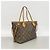 Borsa Tote Louis Vuitton Monogram Neverfull PM Marrone Rosa - vista 2