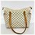 Borsa Tote Louis Vuitton Damier Azur Totally MM Bianco - vista 12