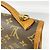 Borsa Louis Vuitton Monogram Bel Air Marrone - vista 9