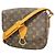 Borsa a tracolla Louis Vuitton Monogram Saint Cloud GM Marrone