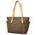 Borsa Tote Louis Vuitton Monogram Totally PM Marrone