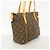 Borsa Tote Louis Vuitton Monogram Totally PM Marrone - vista 2