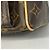 Borsa Louis Vuitton Monogram Manhattan PM Marrone - vista 6
