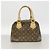 Borsa Louis Vuitton Monogram Manhattan PM Marrone - vista 9