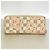 Louis Vuitton Damier Azur Tahiti Collection Langbeutel Pink Weiß - Ansicht 9