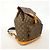Zaino Louis Vuitton Monogram Montsouris GM Marrone - vista 2