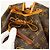 Zaino Louis Vuitton Monogram Montsouris GM Marrone - vista 9