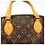 Borsa Louis Vuitton Monogram Rivoli PM Marrone - vista 11