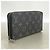 Louis Vuitton Monogram Eclipse Zippy Long Wallet Black - view 2