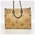 Borsa Tote Louis Vuitton Monogram Reverse OnTheGo GM Marrone - vista 11