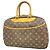Borsa Louis Vuitton Monogram Deauville Marrone