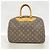 Borsa Louis Vuitton Monogram Deauville Marrone - vista 10