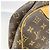 Borsa Louis Vuitton Monogram Deauville Marrone - vista 7
